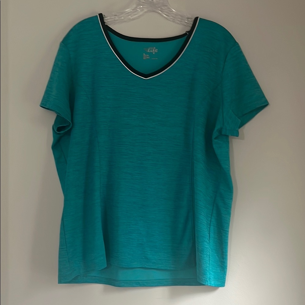Made for Life Blue Relaxed Short Sleeve Tee
